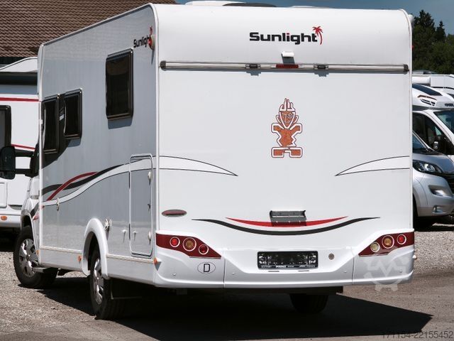 Teilintegriertes Wohnmobil SUNLIGHT T 68, SAT, Navi, RFK, Klima
