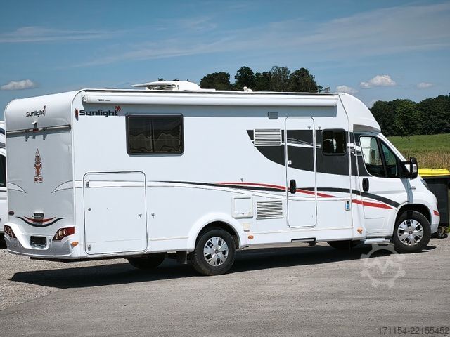 Teilintegriertes Wohnmobil SUNLIGHT T 68, SAT, Navi, RFK, Klima