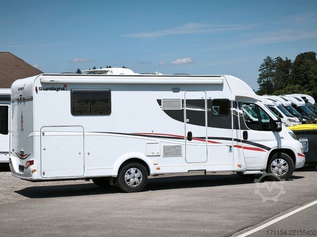 Teilintegriertes Wohnmobil SUNLIGHT T 68, SAT, Navi, RFK, Klima