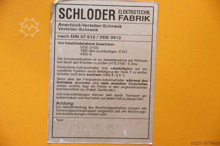 Steckdosenverteiler Schloder BAVS250S