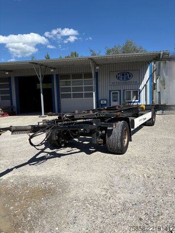 Swap chassis trailer Krone Lafette Breitreifen 445er mehrfach TOP