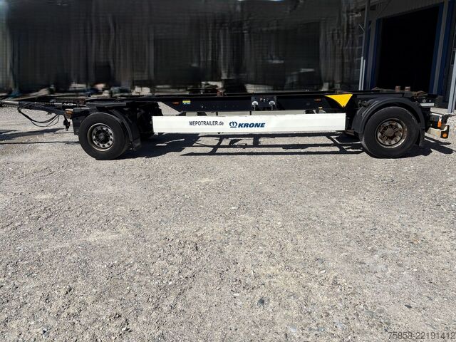 Swap chassis trailer Krone Lafette Breitreifen 445er mehrfach TOP
