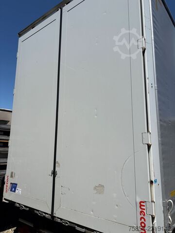 Swap body with flatbed & tarp Wecon Jumbo XXL Innen 3090 mm Hubdach Verzinkt