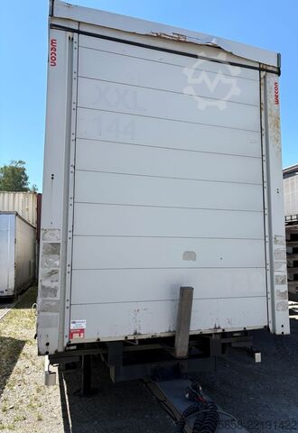Swap body with flatbed & tarp Wecon Jumbo XXL Innen 3090 mm Hubdach Verzinkt