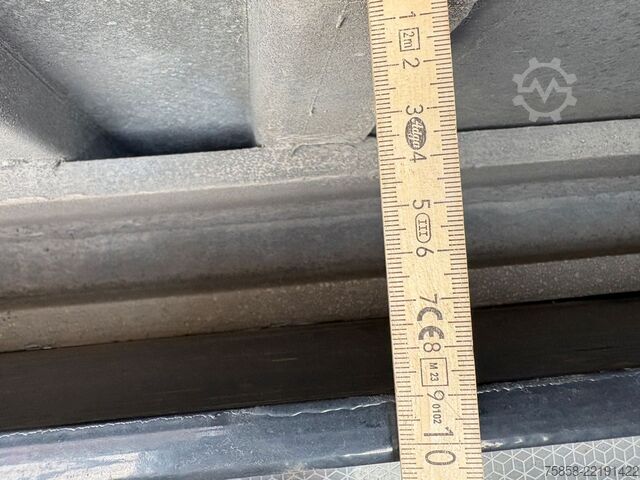 Swap body with flatbed & tarp Wecon Jumbo XXL Innen 3090 mm Hubdach Verzinkt