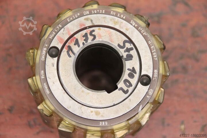 Modular milling cutter hob 7 pieces Fette Mod.1,75 EW 20°