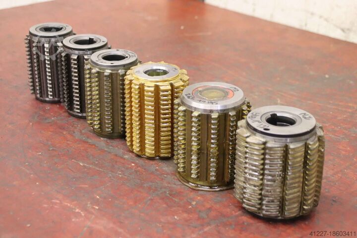 Modulfräser Wälzfräser 6 Stück Fette Mod.2 R1 EW 20°