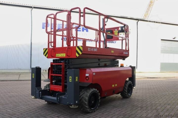 Scissor lift Magni ES1418RT New And Available Directly From Stock, El