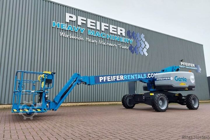 Teleskopbühne Genie S45XC Valid inspection, *Guarantee! 15.5m Working