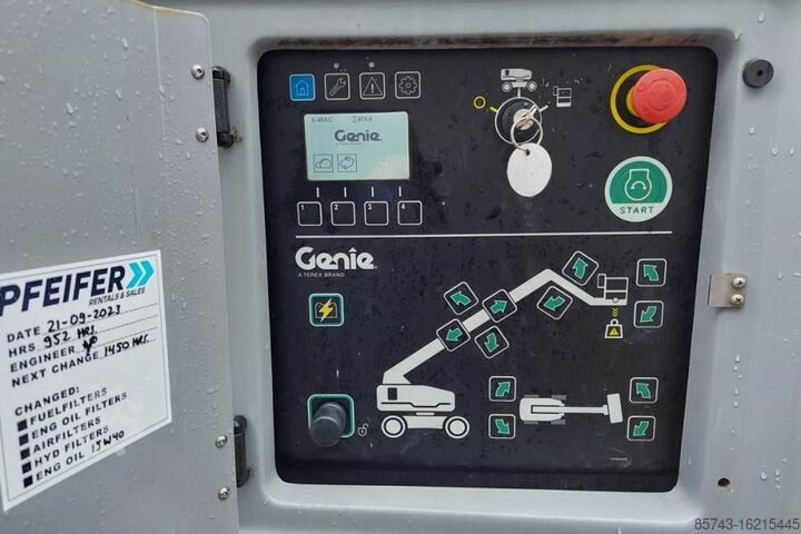 Teleskopbühne Genie S45XC Valid inspection, *Guarantee! 15.5m Working