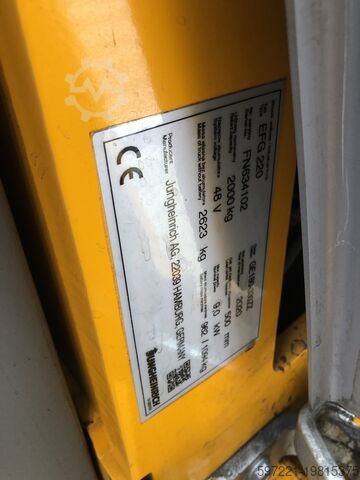 Elektrisch – 3 Räder Jungheinrich EFG 220