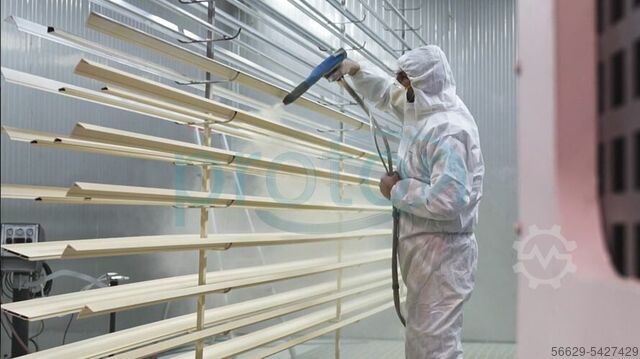 Room Type Powdercoating Spraybooth PROTON ROOMLINE