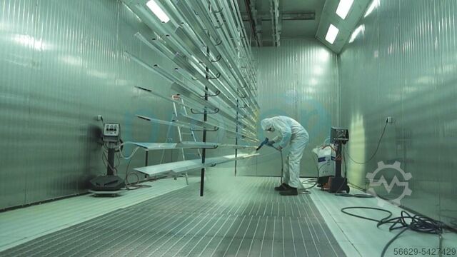 Room Type Powdercoating Spraybooth PROTON ROOMLINE