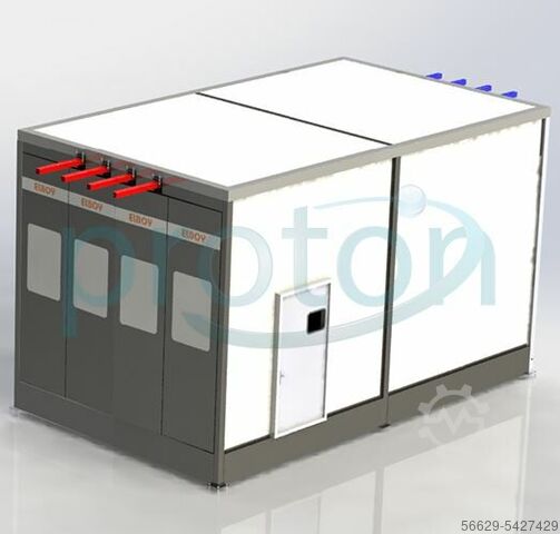 Room Type Powdercoating Spraybooth PROTON ROOMLINE