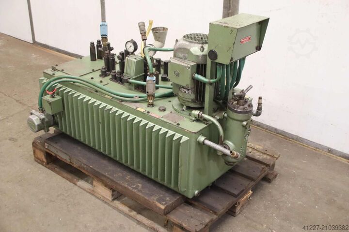 Hydraulikaggregat 3 kW  60 bar Doppelpumpe unbekannt 9 l/min / 21 l/min