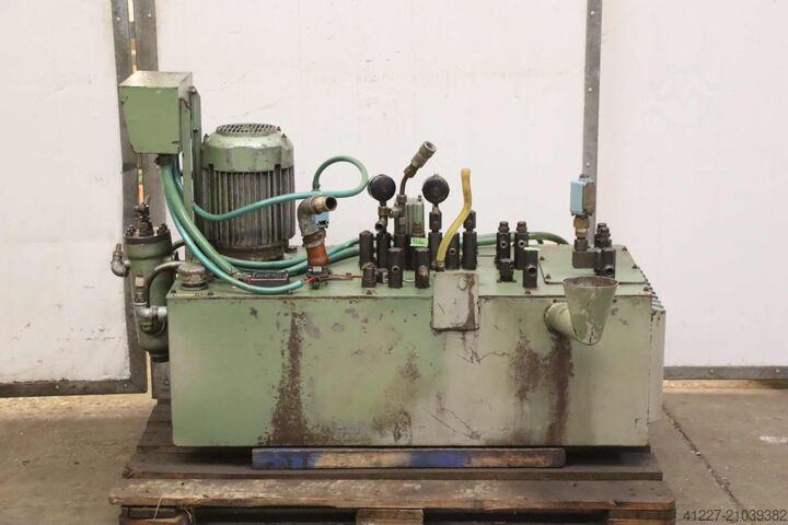 Hydraulikaggregat 3 kW  60 bar Doppelpumpe unbekannt 9 l/min / 21 l/min