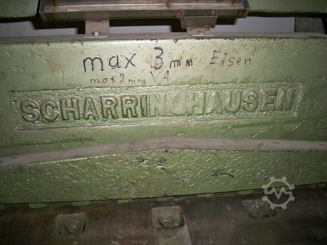 Guillotine shear Scharringhausen HT