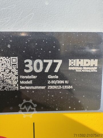 Gelenkteleskopbühne Genie Z-30/20N RJ