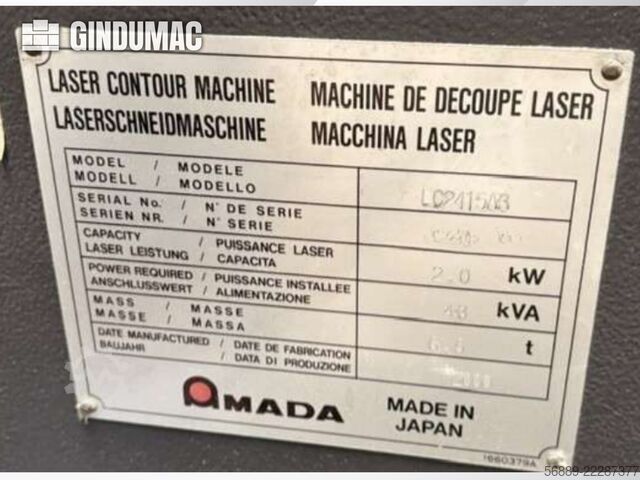 AMADA LC-2415αIII AMADA LC-2415αIII