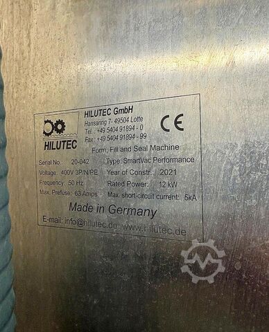 Deep-draw vacuum packaging machine Hilutec SmartVac Performance