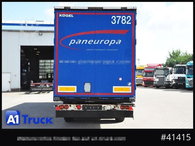 Open semitrailer with tarp KOEGEL S 24 Tautliner, Code XL, BPW,  1 Vorbesitzer, VDI 2700