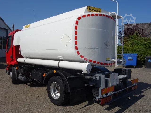 Tanker truck Renault Midlum 210 feultanktruck,manualpomp,steelsprings