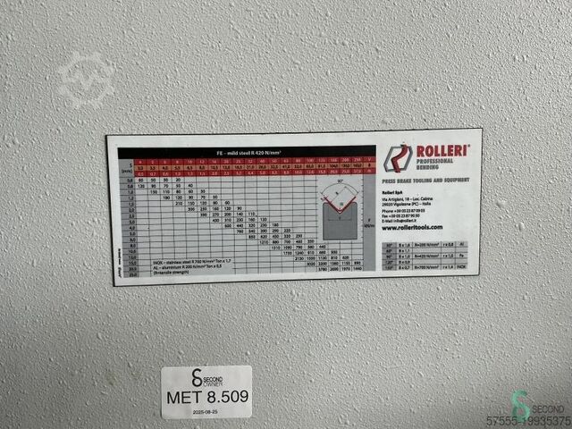 Press brakes  Boschert Profi 28 / 1000 CNC 2014 Boschert Profi 28 / 1000 CNC