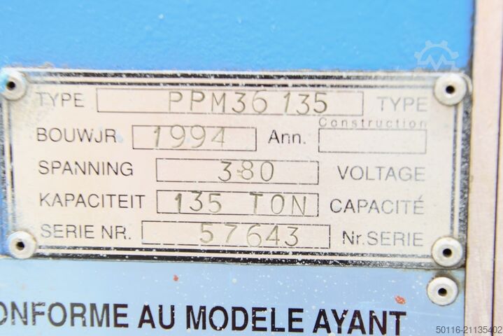 Abkantpresse HACO PPM36135
