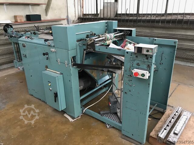 Grooving and perforating machine Lhermite EX5 1979 WIRE-O automatic punching