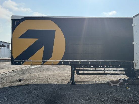Open semitrailer with tarp SCHWARZMüLLER S1 J-SERIE LANGAUFLIEGER 15,30M,  MIETKAUF MGL.