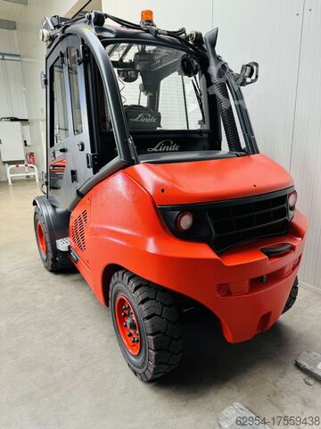 Diesel Forklift Linde H 50 D-02/600 EVO 3B Kabine ZVG