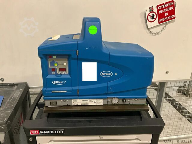 Sealing machine NORDSON PROBLUE 7 HOTMELT GLUE UNIT