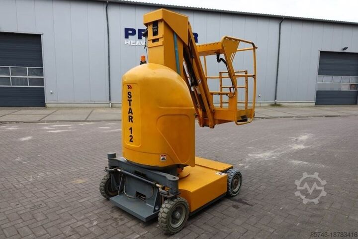 Articulated boom lift Haulotte STAR 12 Electric, 12m Working Height, 3m Reach, 21