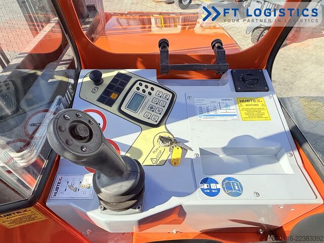  Hubtex DQ45G DUPLEX 5000 FORK-POSITIONER CABIN