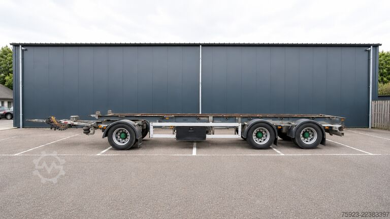 Containertransport GS Meppel 3 Axle container trailer
