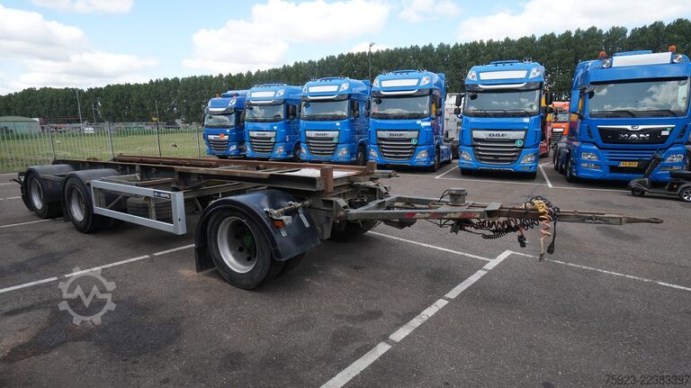 Containertransport GS Meppel 3 Axle container trailer