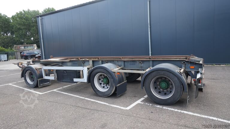 Containertransport GS Meppel 3 Axle container trailer