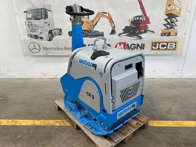 Compactor Weber CR 9 MDM Hatz-Diesel / 740kg / E-Start / DEMO