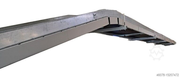 Rising falling Incline belt conveyor Lippert 800+6450+12630-750-600