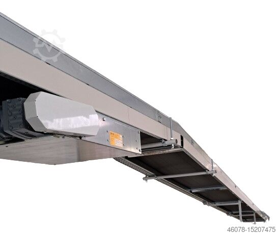 Rising falling Incline belt conveyor Lippert 800+10500+2730-750-600