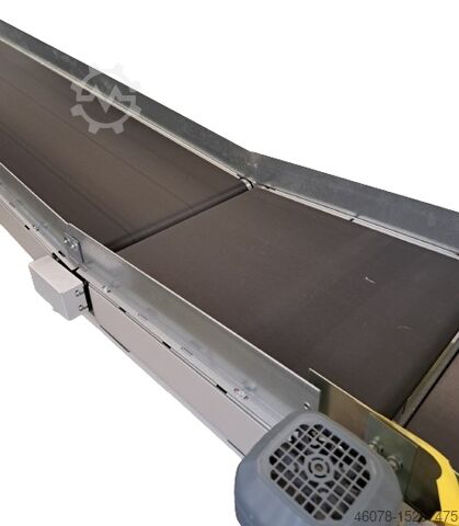 Rising falling Incline belt conveyor Lippert 800+10500+2730-750-600