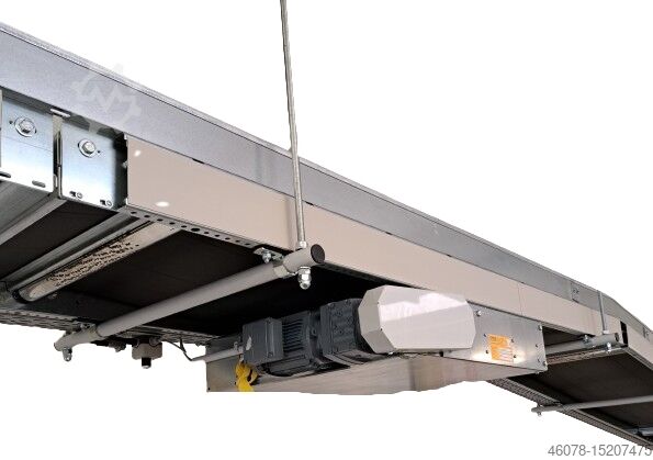 Rising falling Incline belt conveyor Lippert 800+10500+2730-750-600