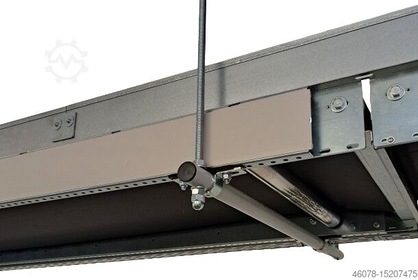 Rising falling Incline belt conveyor Lippert 800+10500+2730-750-600