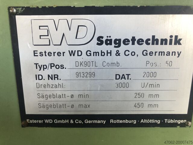 Edging line EWD Combimes