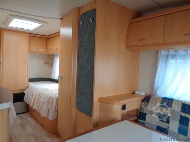 Wohnwagen HOBBY de luxe 460 UL *Mover*Markise*Fahrradträger*