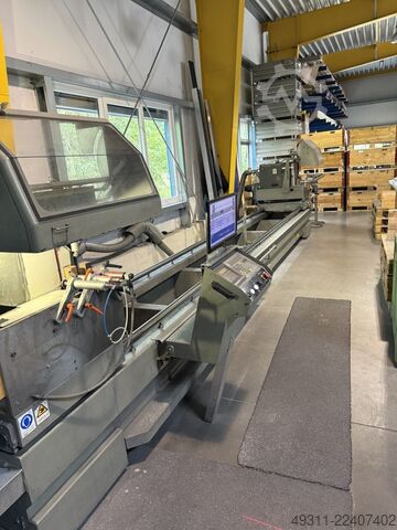Double miter saw Emmegi Twin Electra Sun