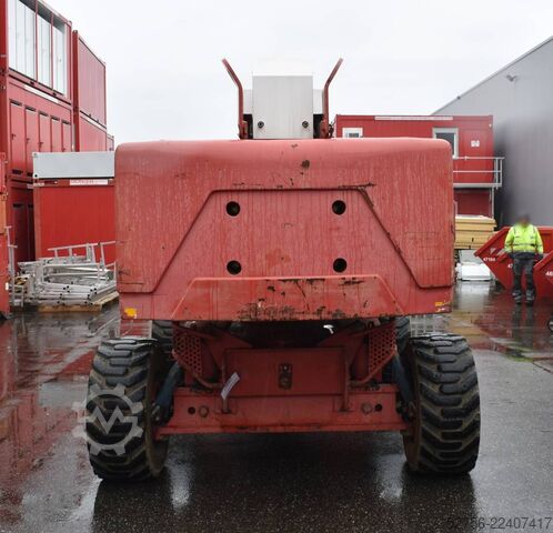 Telescopic boom lift Aichi SP 21 AJ