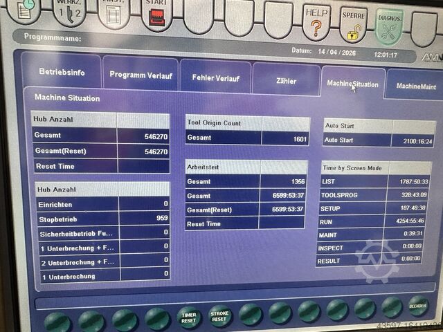 Press brake AMADA PROMECAM HFP 50-20