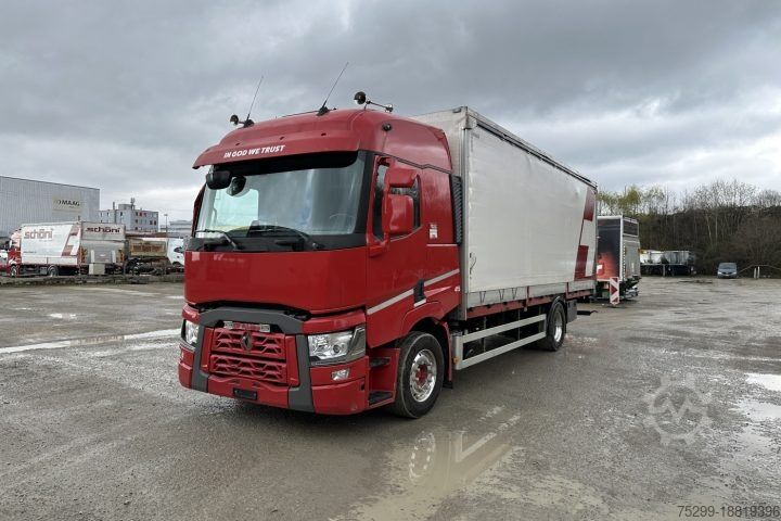 Flatbed truck with tarp Renault T460 4x2 Pritsche-Plane/ Swiss-Vehicle