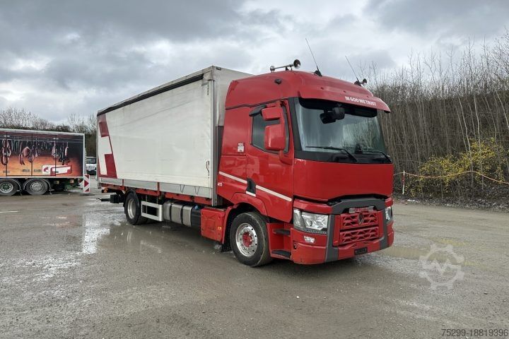Flatbed truck with tarp Renault T460 4x2 Pritsche-Plane/ Swiss-Vehicle
